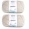 Multipack of 2 - Bernat Baby Sport Big Ball Yarn - Solids-Baby Taupe